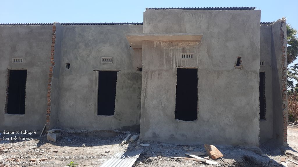 foto contoh rumah perumahan Sanur 2 Tahap V