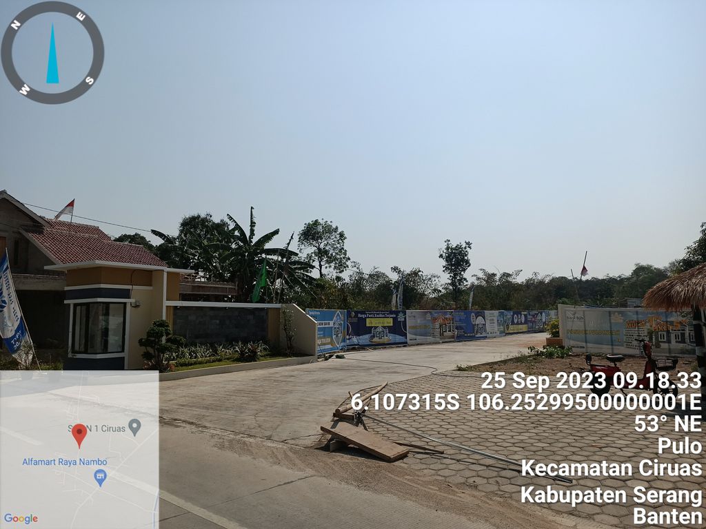 foto gerbang perumahan PONDOK PULO INDAH