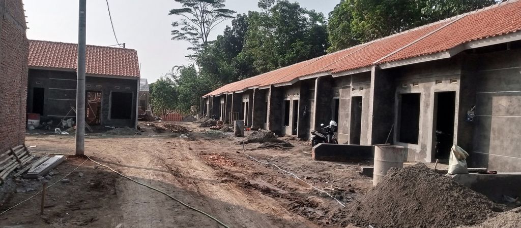 foto tampak rumah tipe 30 perumahan Cahaya Resedence 3