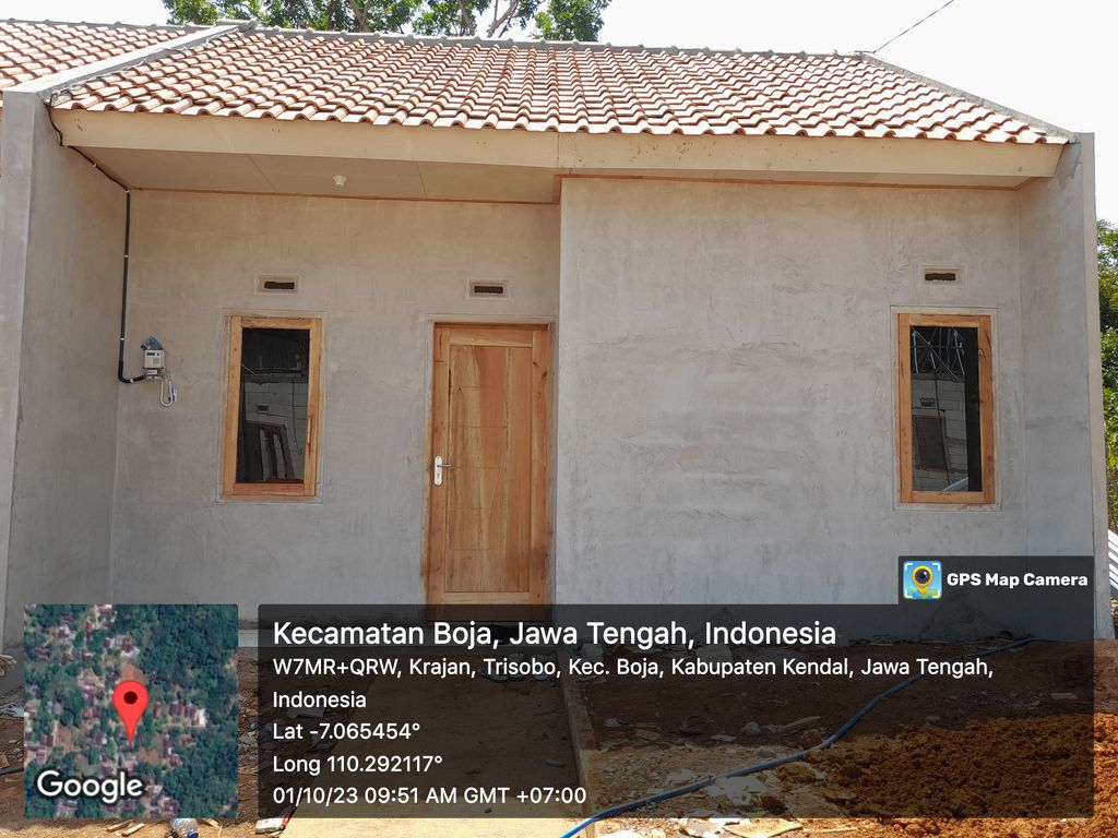 foto tampak rumah tipe 27 perumahan Perumahan Astana Graha Trisobo
