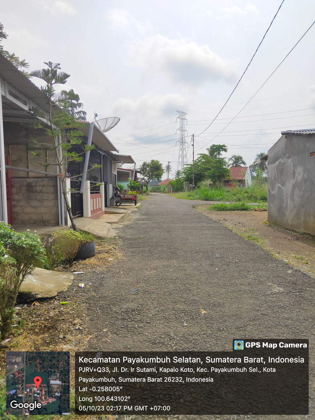 foto posisi tengah perumahan SAFIR RESIDENCE