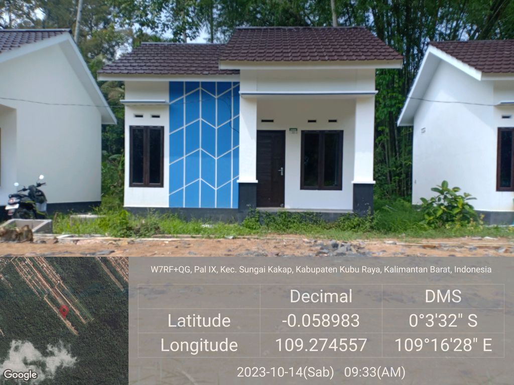 foto contoh rumah perumahan Griya Danishwara Blok A