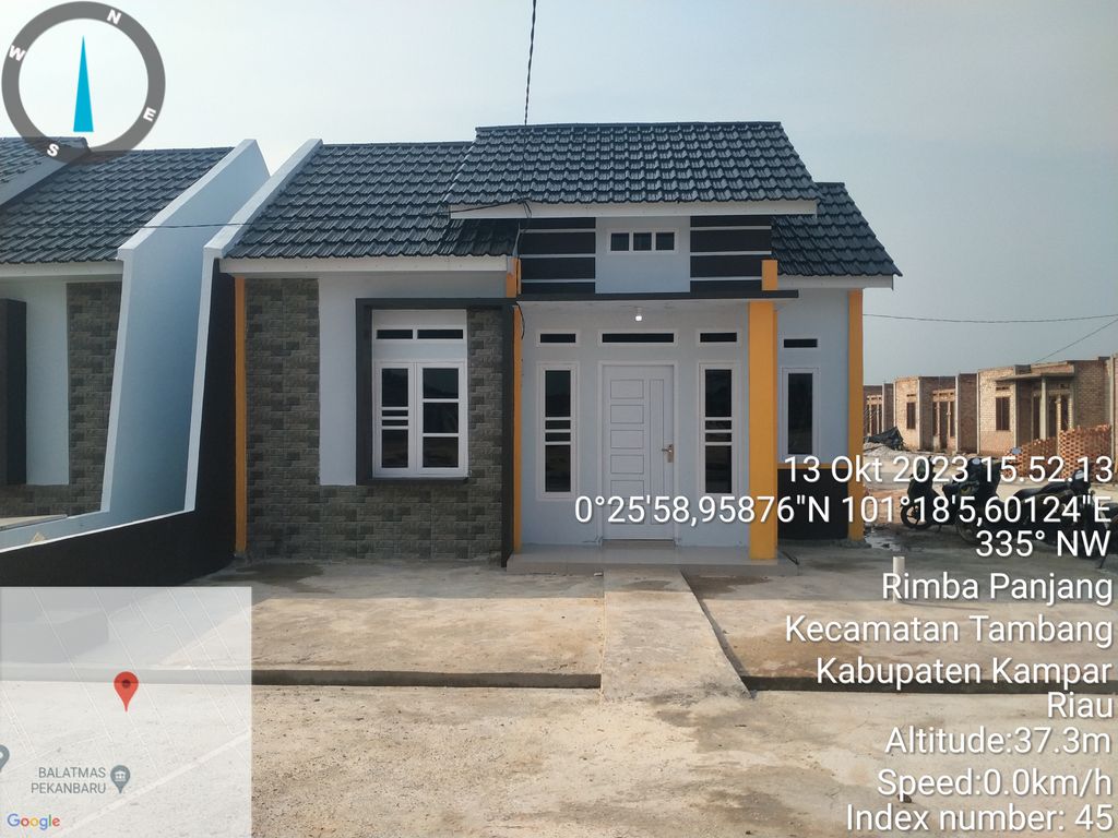 foto contoh rumah perumahan GIBRAN CAHAYA SEPAKAT