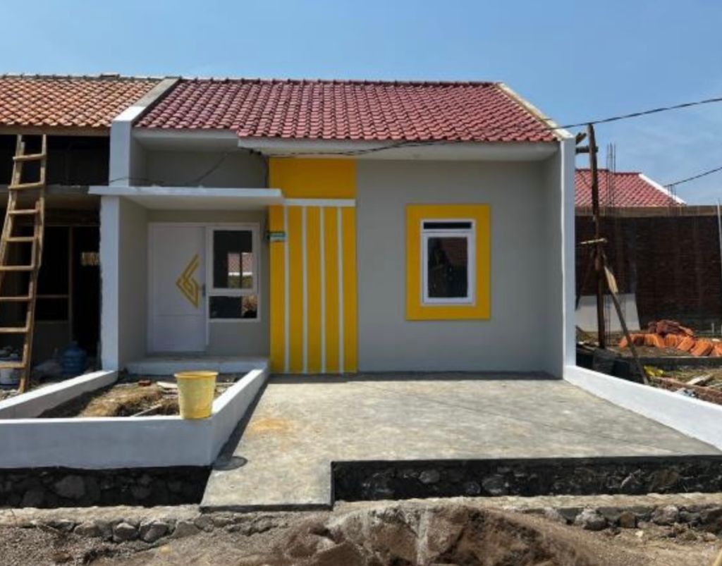 foto tampak rumah tipe 30/72 perumahan RABBANY MUNJUL DAYEUH LUHUR