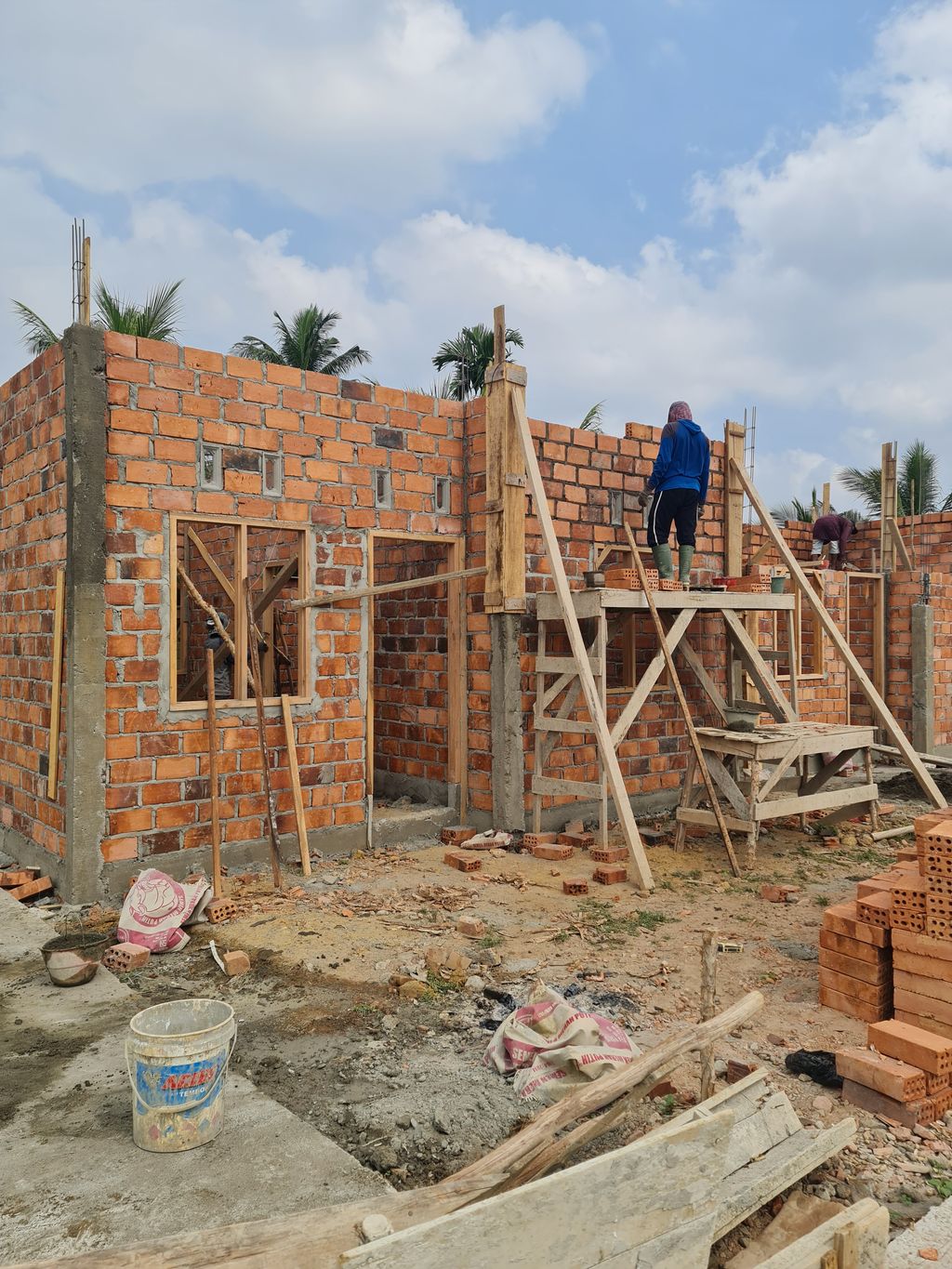 foto tampak rumah tipe 36 perumahan GRIYA KARUNIA PERMAI