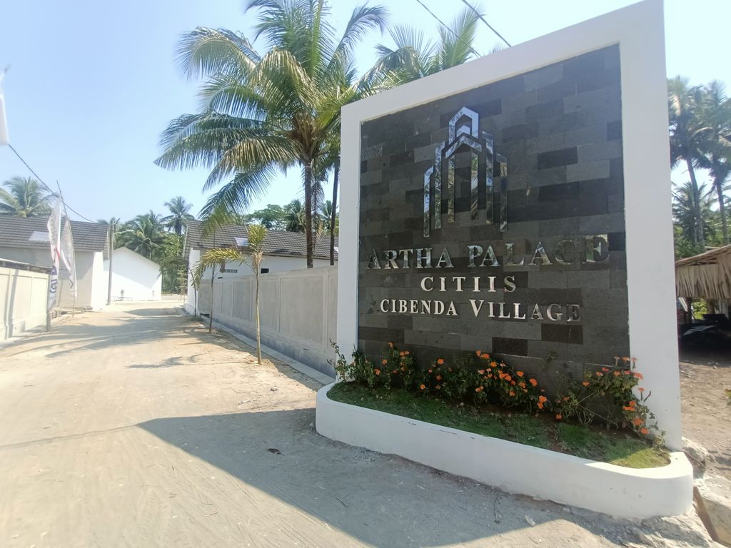 foto gerbang perumahan ARTHA PALACE CITIIS CIBENDA VILLAGE 2