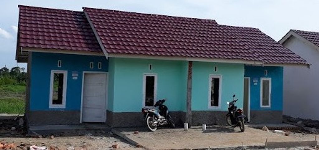 foto tampak rumah tipe 36/96 perumahan GRIYA RAYA 3