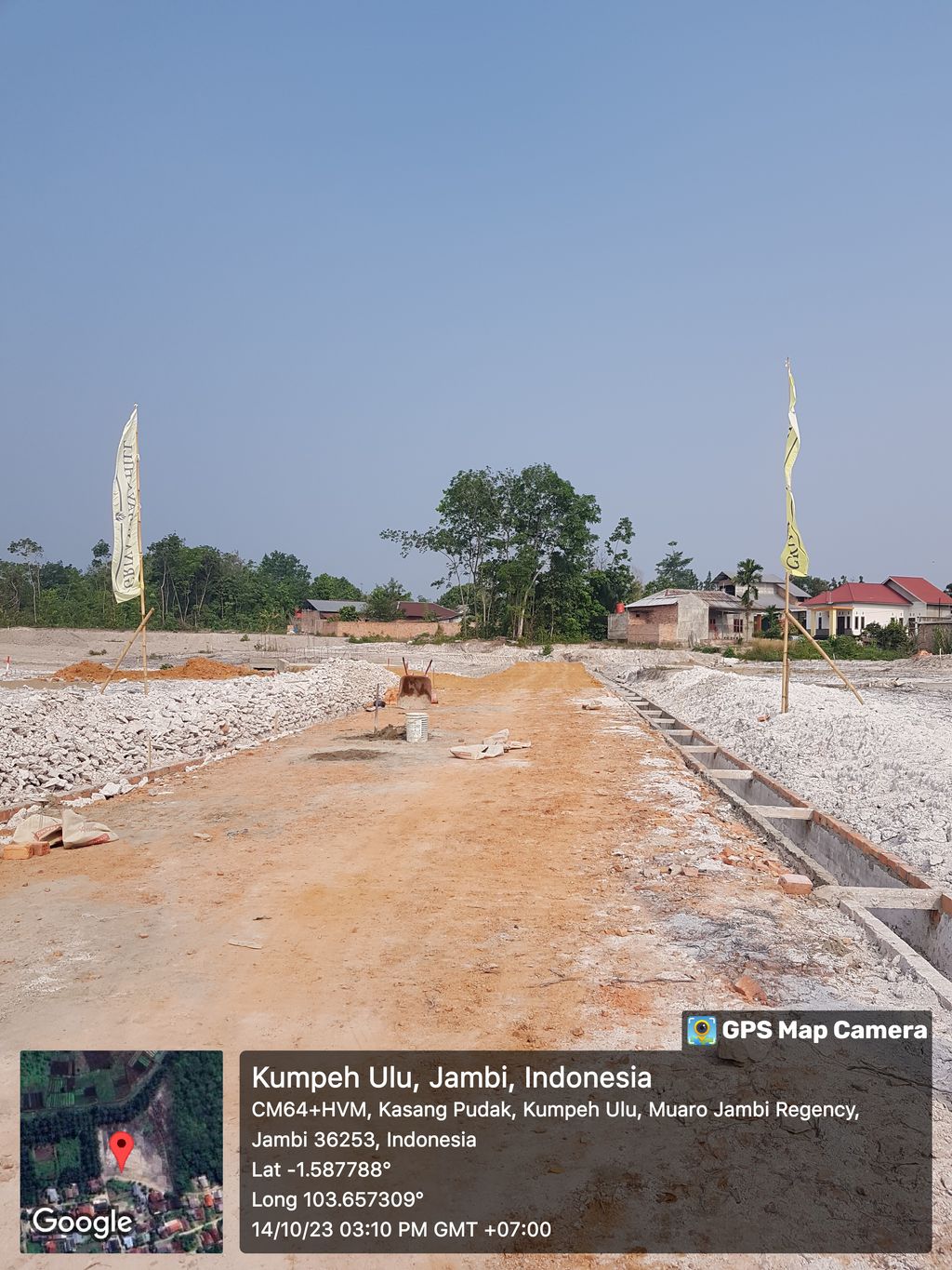 foto posisi tengah perumahan GRIYA WIJAYA HILL