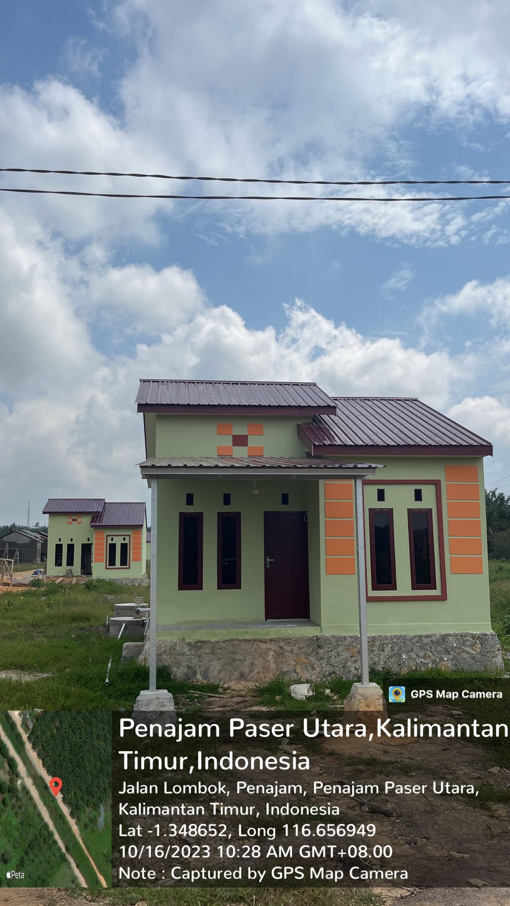 foto contoh rumah perumahan Nuansa Bumi Petung