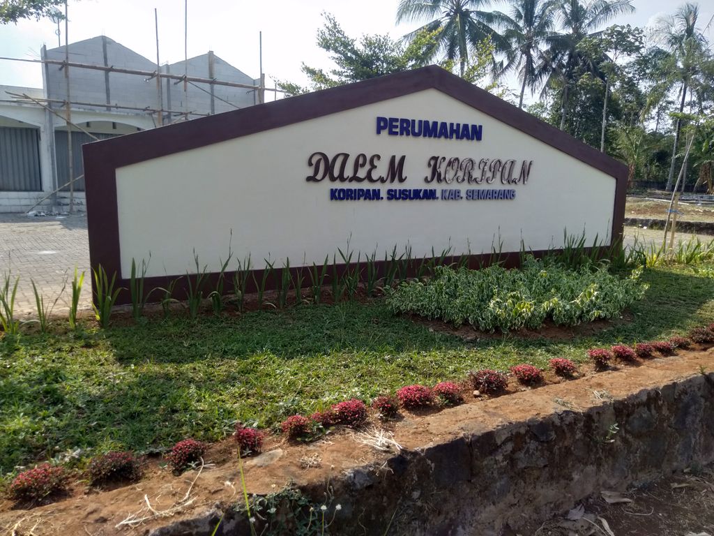 foto gerbang perumahan DALEM KORIPAN BARU