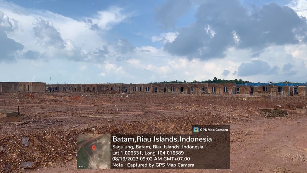 foto posisi tengah perumahan KOMPLEK PERUMAHAN GESYA TALENTA TEMBESI