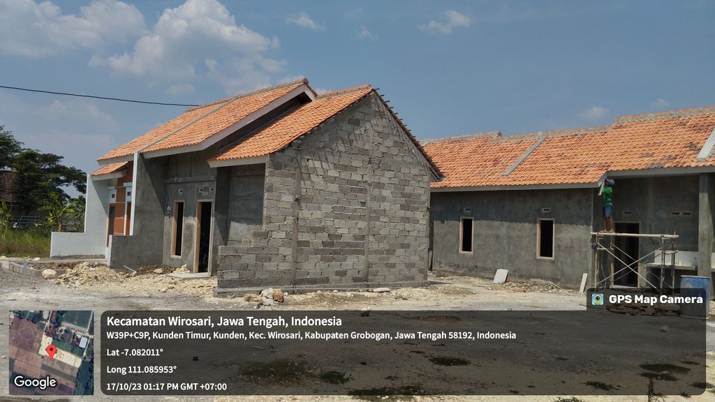 foto posisi tengah perumahan GRIYA BANTOLO REGENCY