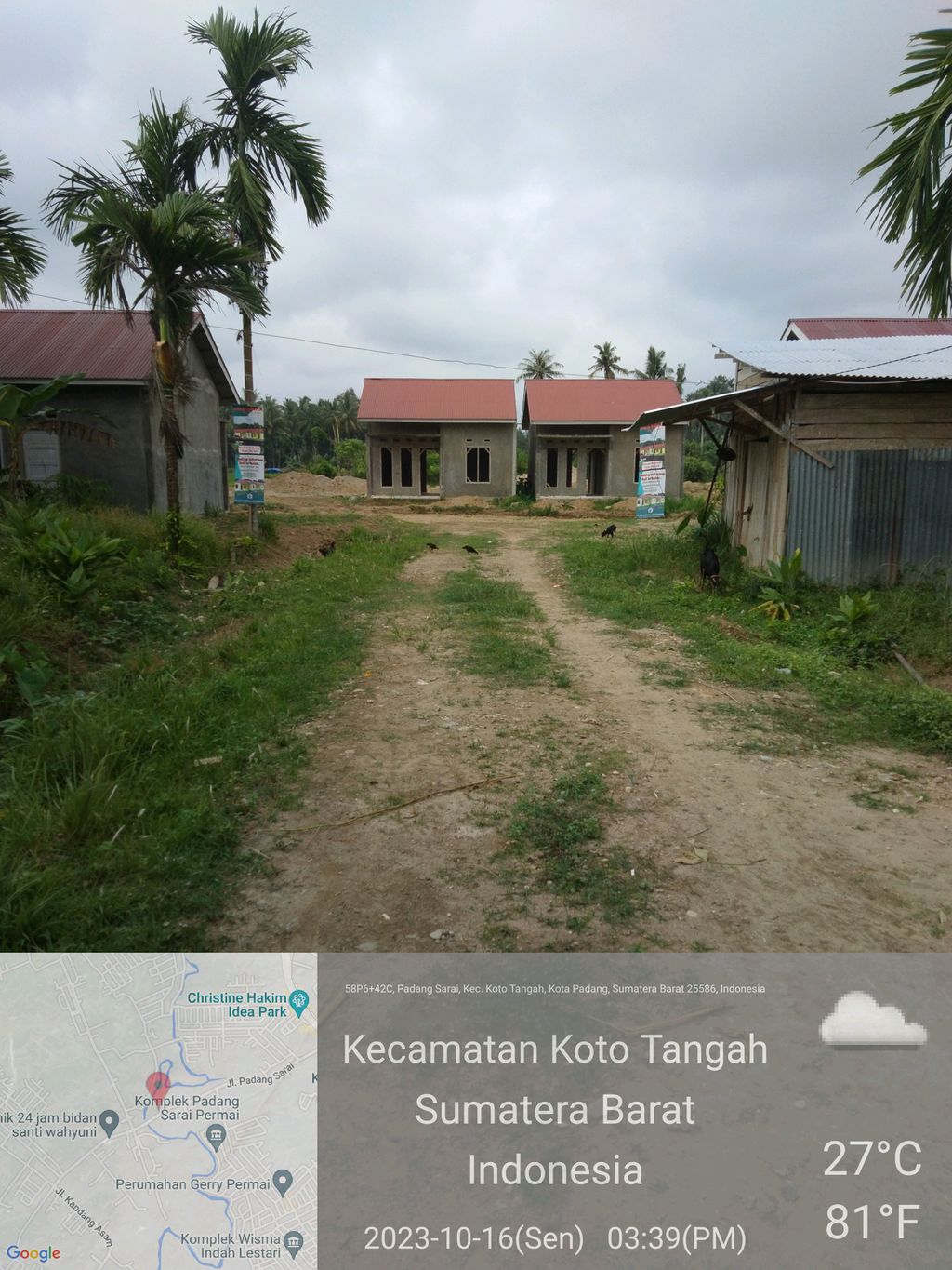 foto gerbang perumahan JALA UTAMA PADANG SARAI I