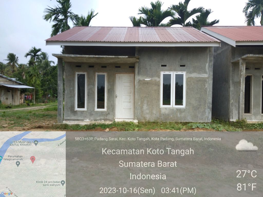 foto contoh rumah perumahan JALA UTAMA PADANG SARAI I