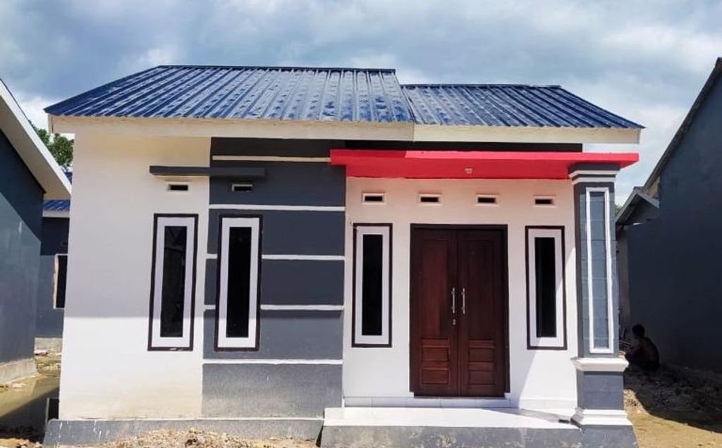 foto tampak rumah tipe 36 perumahan PERUMAHAN BUMI ARUM RESIDENCE TAHAP II