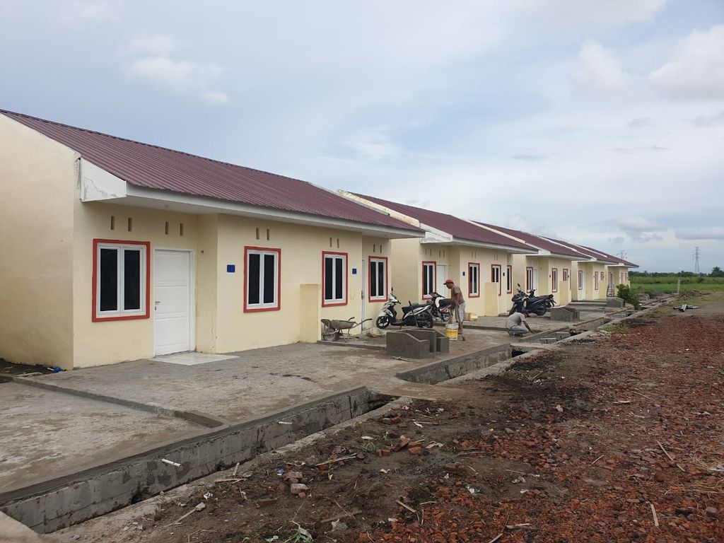 foto denah rumah tipe SUBSIDI perumahan Harmoni Labuhan Residence