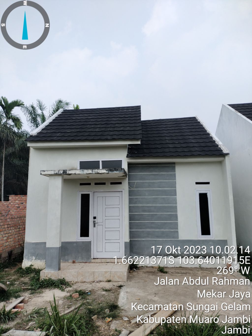 foto contoh rumah perumahan FALIN MELATI IV