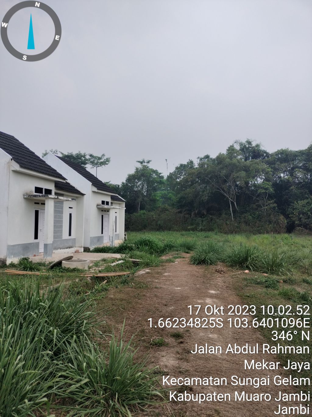 foto posisi tengah perumahan FALIN MELATI IV