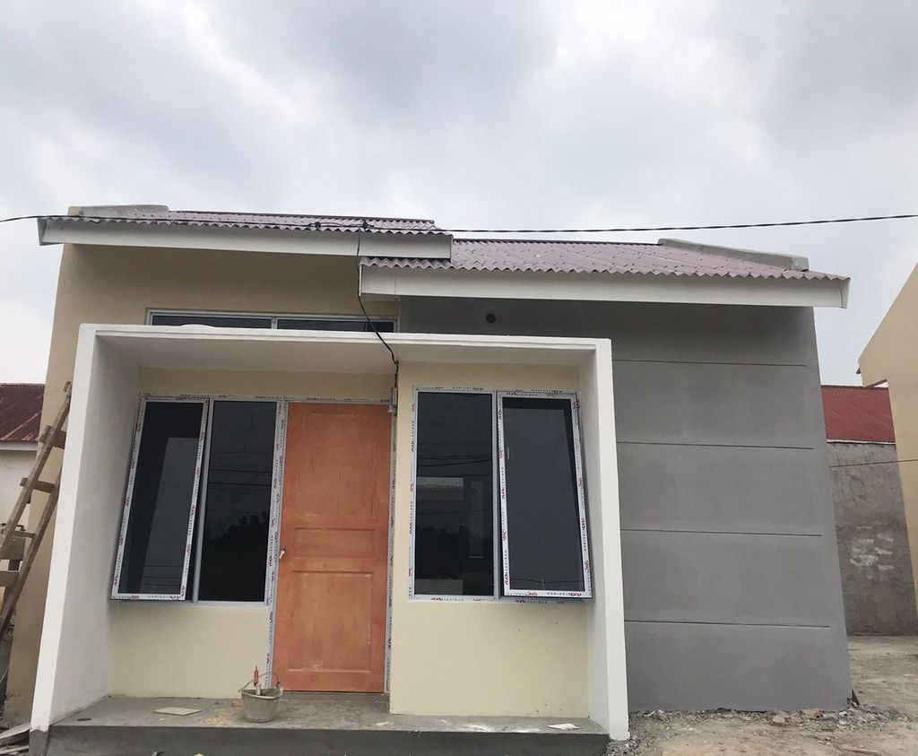 foto tampak rumah tipe 36 perumahan GRIYA BUMI HIJAU