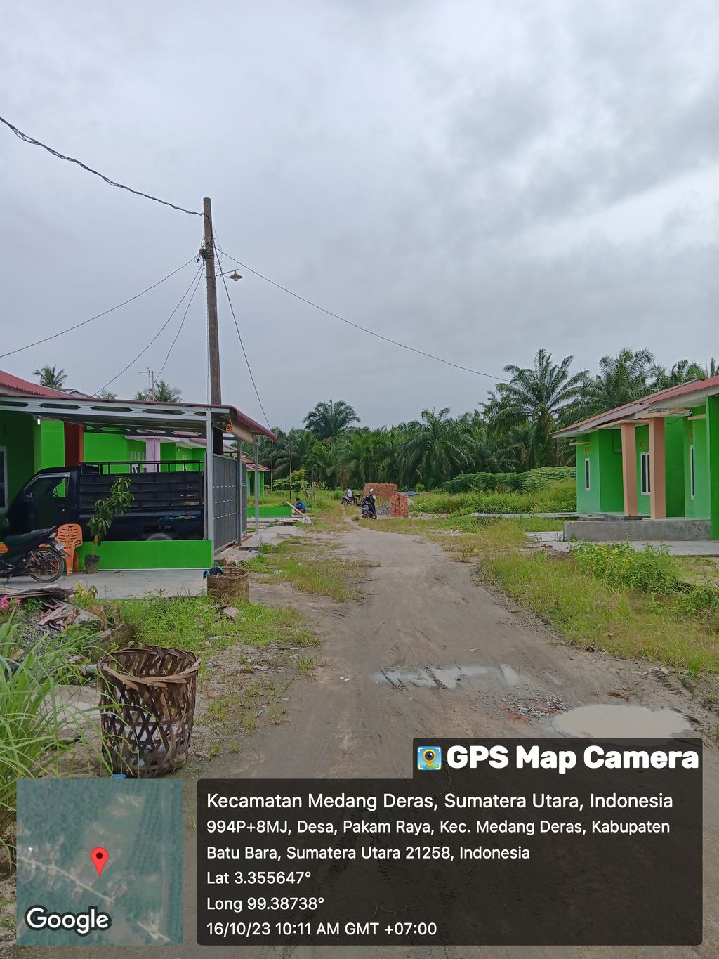foto posisi tengah perumahan PAKAM RAYA RESIDENCE