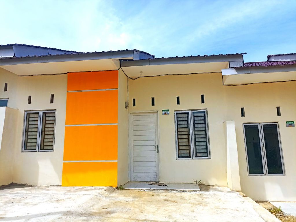 foto denah rumah tipe subsidi perumahan THE LAND OF HAWILA TAHAP I