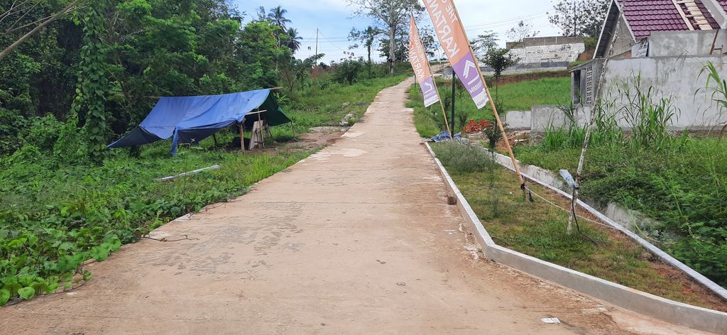 foto gerbang perumahan the Grand Kartanegara