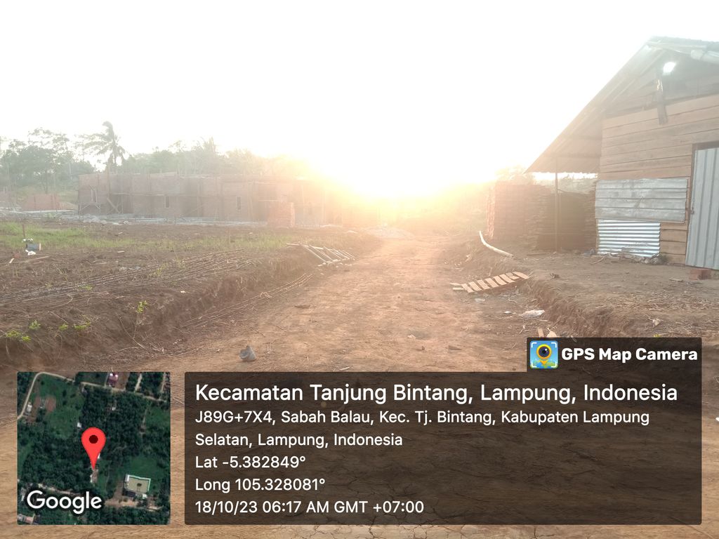 foto posisi tengah perumahan Green Nusantara Residence 3