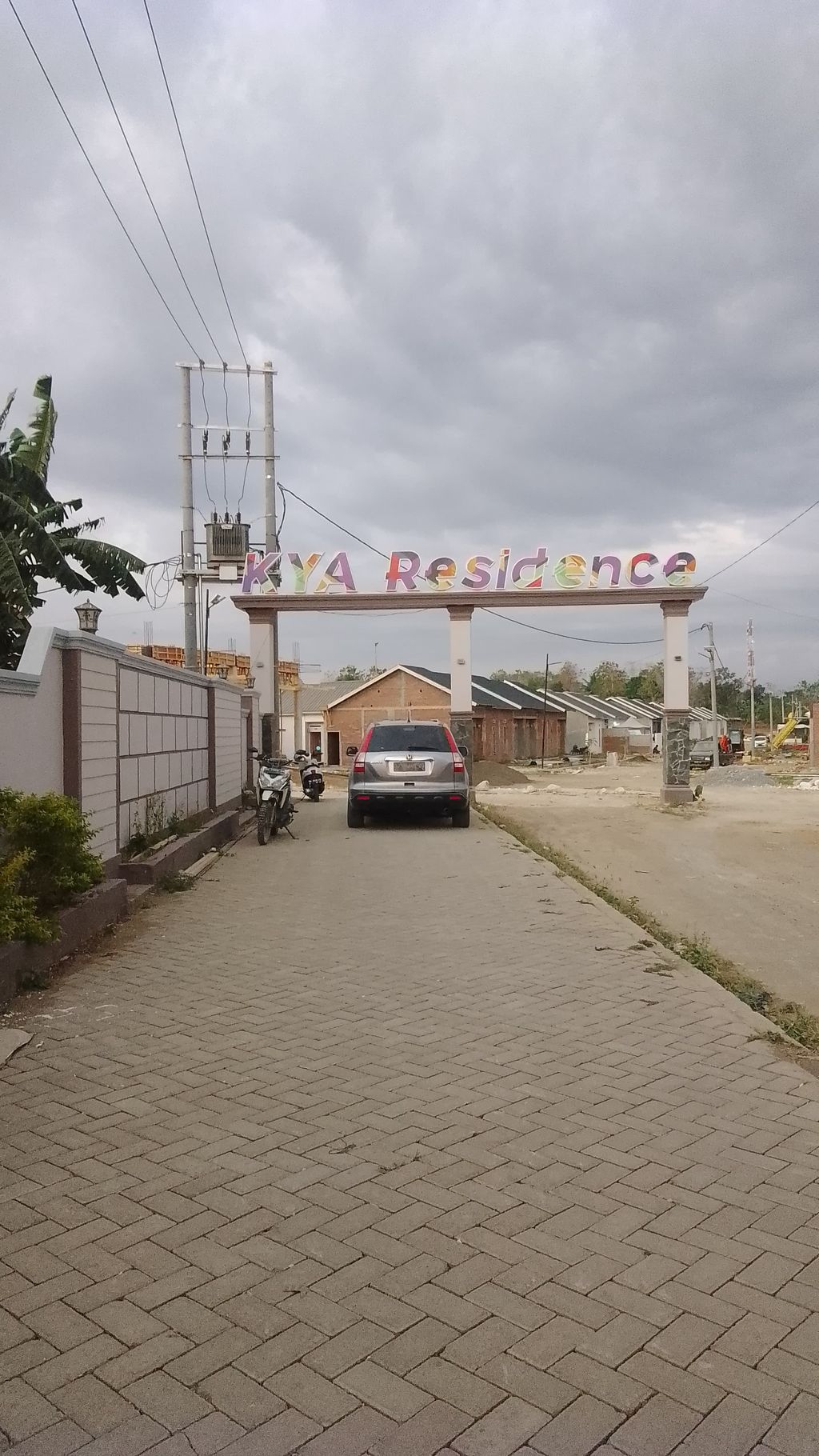 foto gerbang perumahan KYA RESIDENCE 2 TAHAP 2