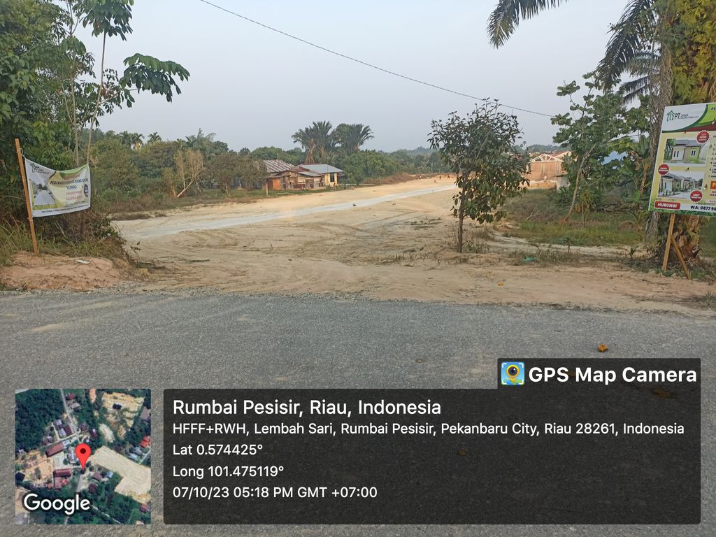 foto gerbang perumahan PERMATA DARUSSALAM RUMBAI