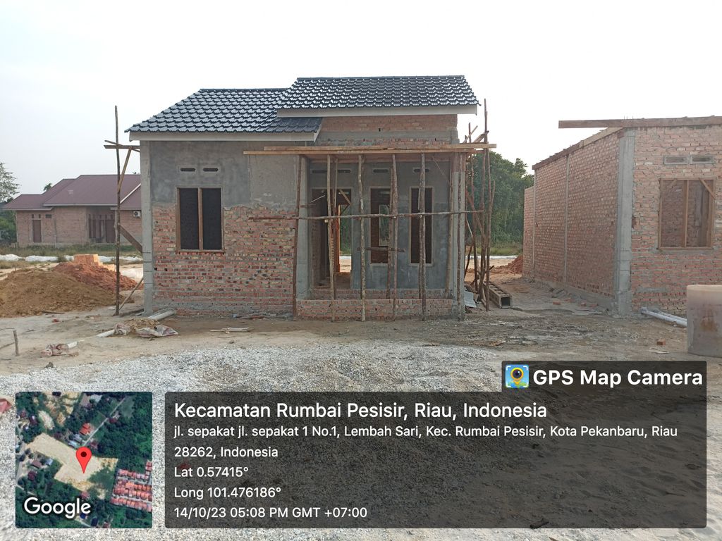 foto contoh rumah perumahan PERMATA DARUSSALAM RUMBAI