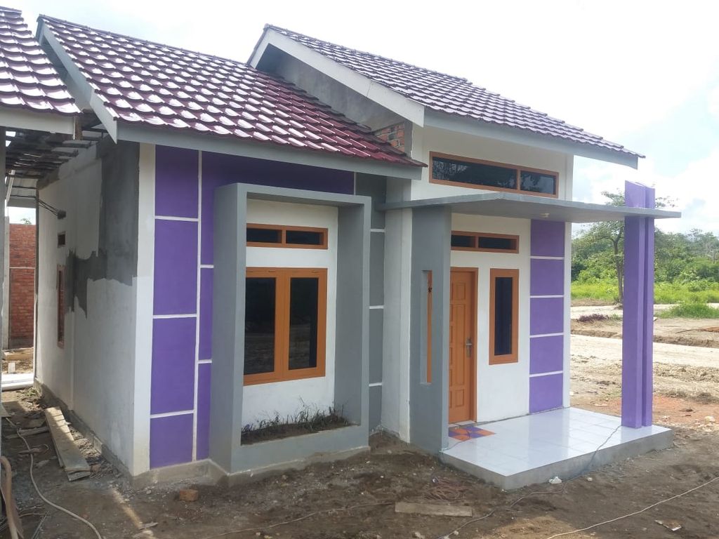 foto tampak rumah tipe 36/115 perumahan AR RAHMAN RESIDENCE 2 TAHAP 2