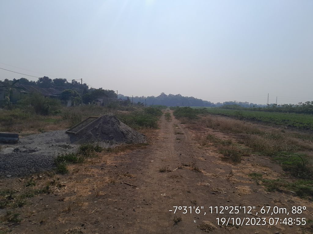 foto posisi tengah perumahan PUSPAMAYA RESIDENCE