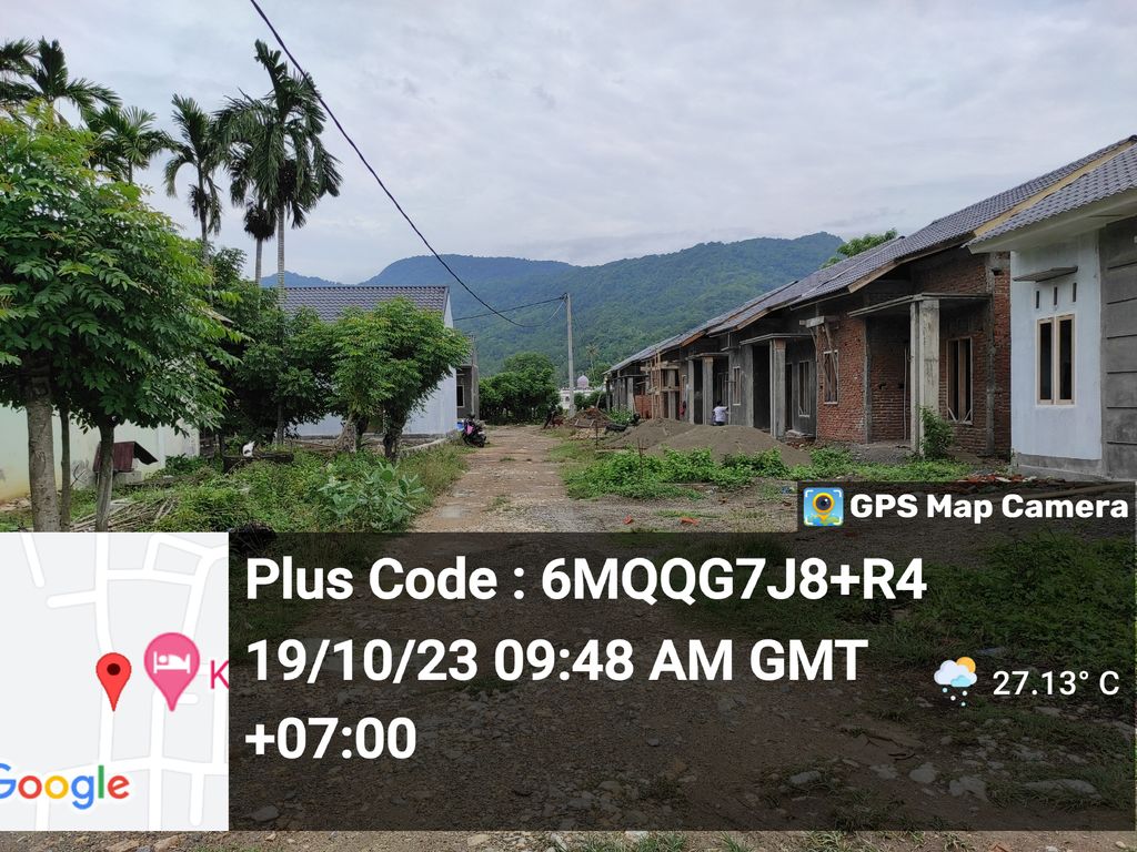 foto posisi tengah perumahan Gurah Residence