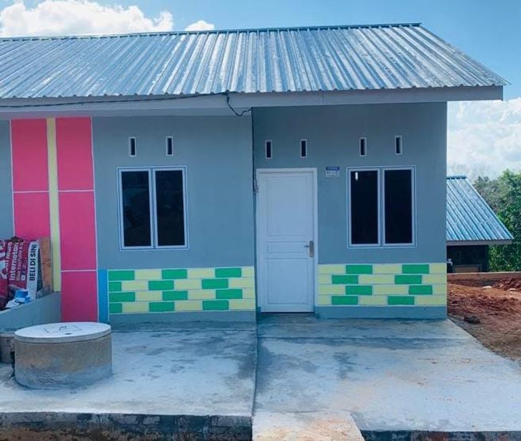 foto tampak rumah tipe 36 SUBSIDI perumahan KENANGAN SEMOGA JAYA 3