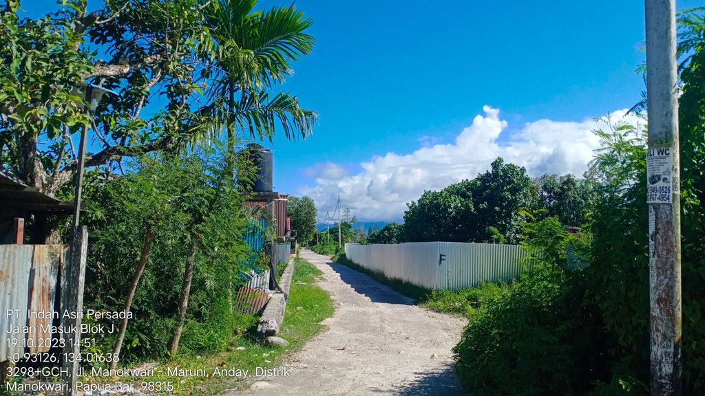 foto gerbang perumahan ARFAI SALAK RESIDENCE TAHAP III