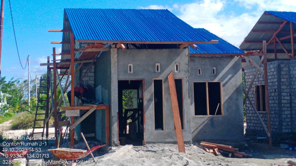 foto contoh rumah perumahan ARFAI SALAK RESIDENCE TAHAP III