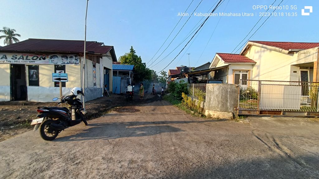 foto gerbang perumahan GREEN MAPANGET RESIDENCE
