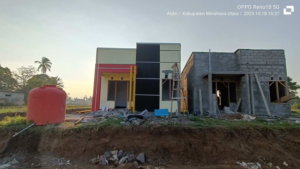 foto contoh rumah perumahan GREEN MAPANGET RESIDENCE