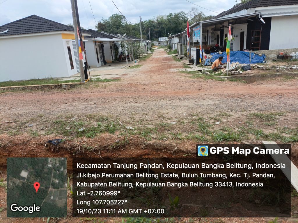 foto posisi tengah perumahan BELITONG ESTATE 2