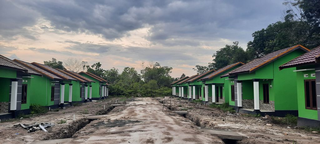 foto posisi tengah perumahan CIPTA GRIYA JALAN DURIAN