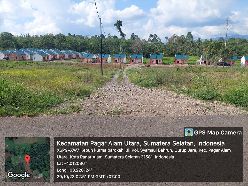 foto gerbang perumahan Griya Curup Embun 1 Tahap II