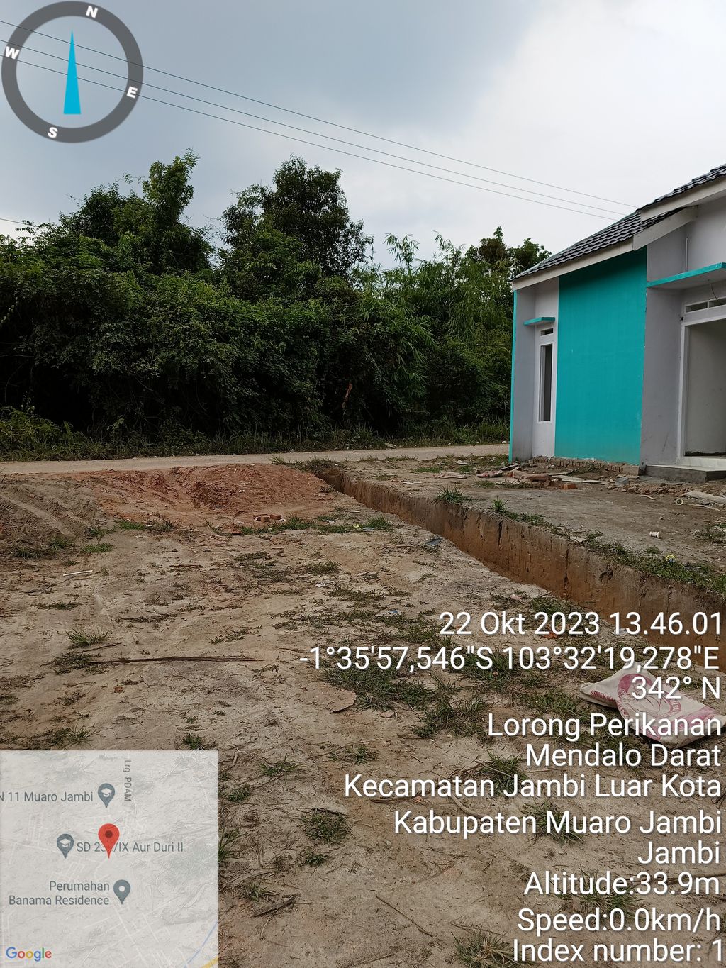 foto gerbang perumahan PESONA BAHARI