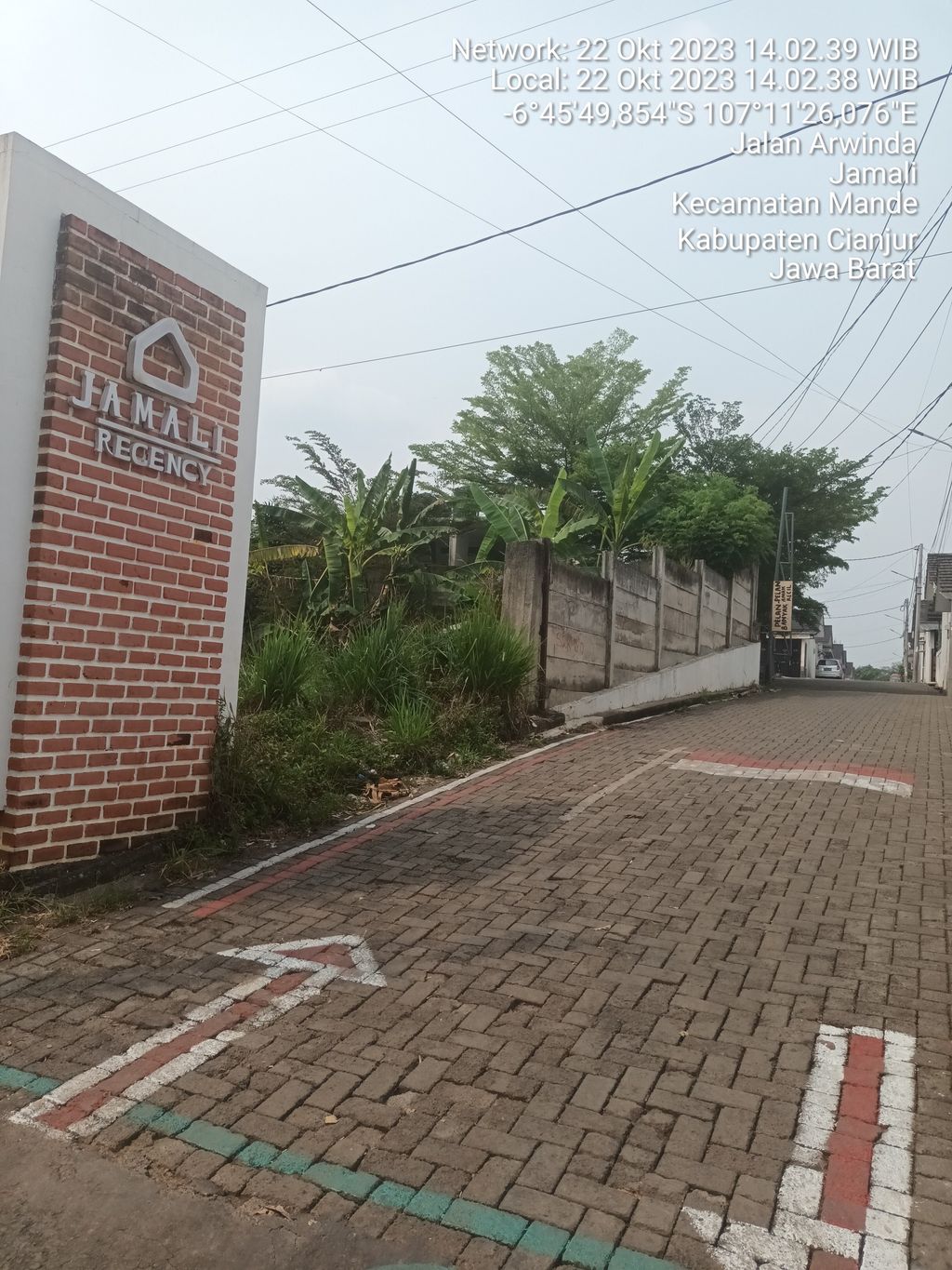 foto gerbang perumahan Jamali Regency 3