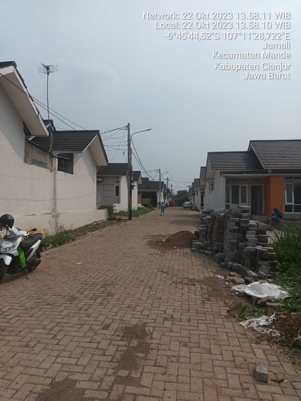 foto posisi tengah perumahan Jamali Regency 3