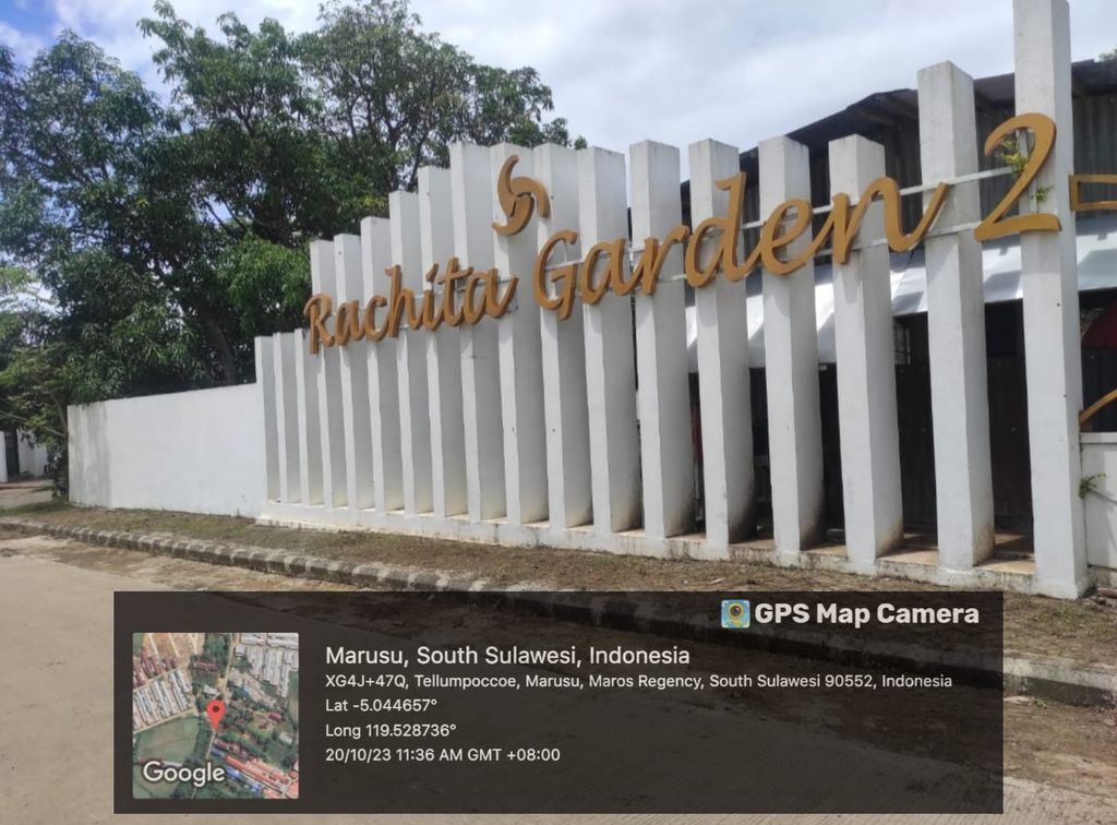 foto gerbang perumahan RACHITA GARDEN 2 TAHAP 5