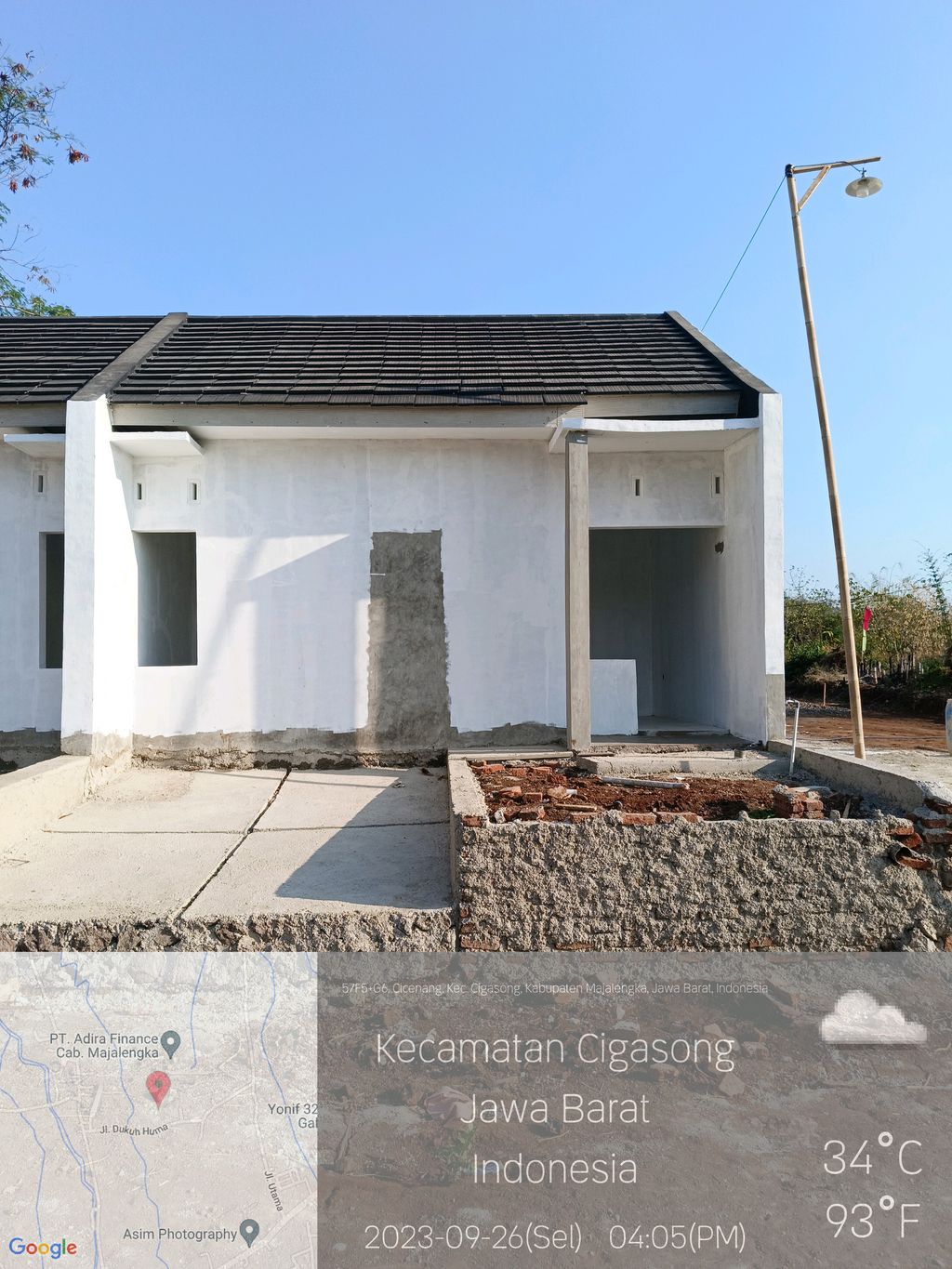 foto contoh rumah perumahan Kota Impian Cigasong