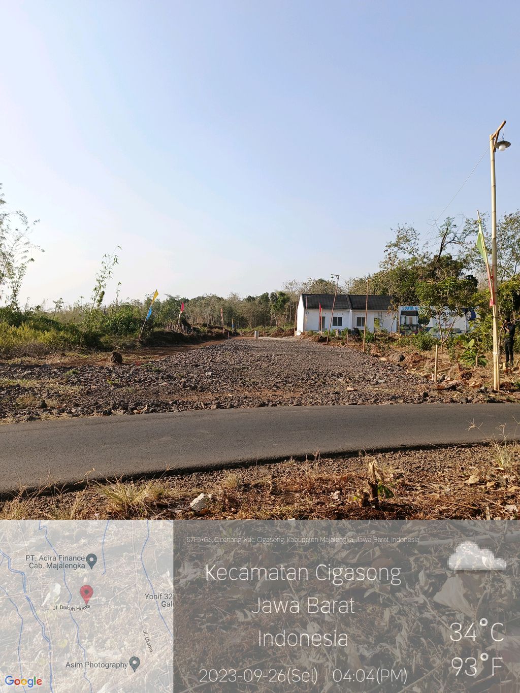 foto gerbang perumahan Kota Impian Cigasong