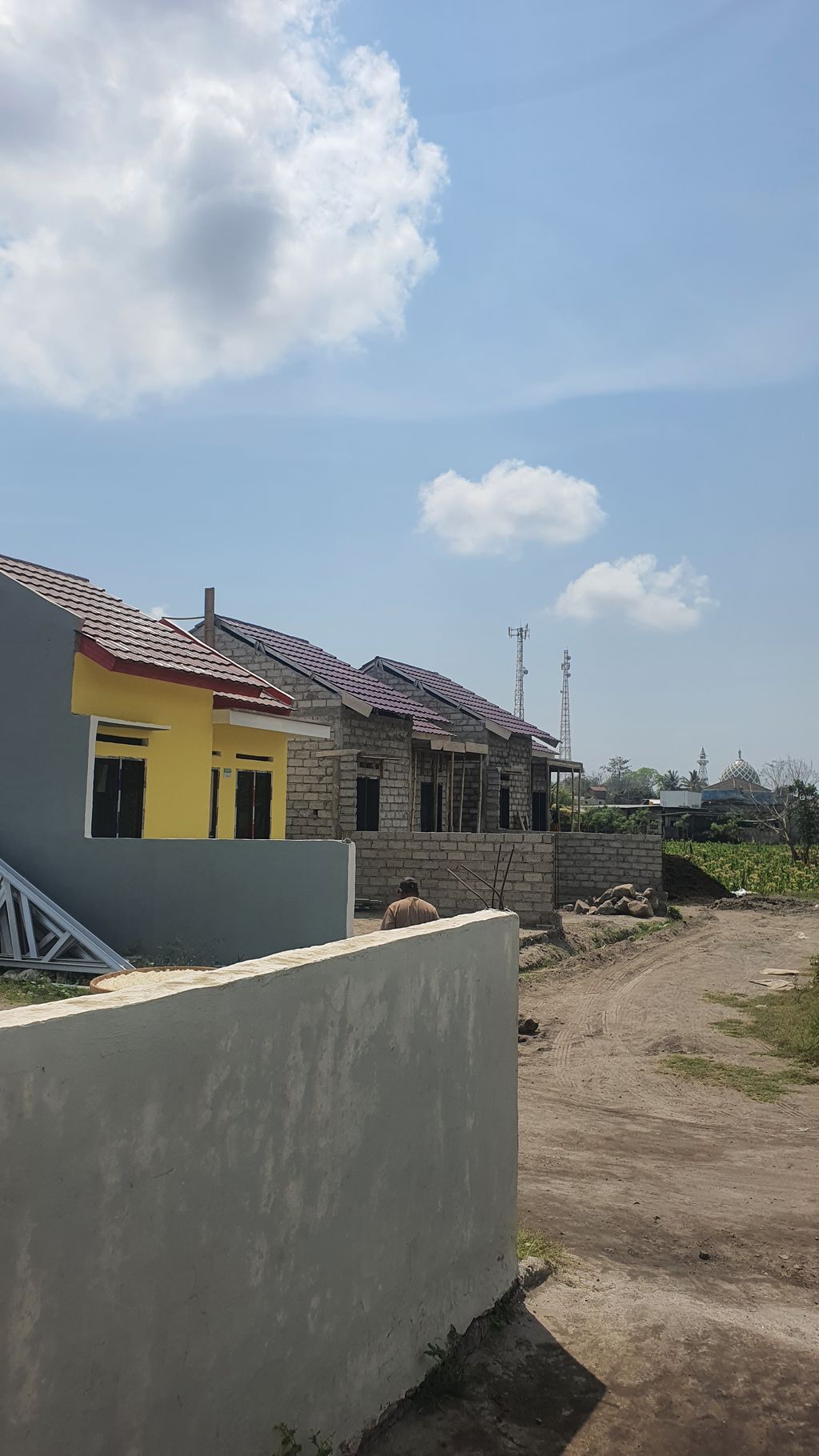 foto posisi tengah perumahan RENSING RESIDENCE II