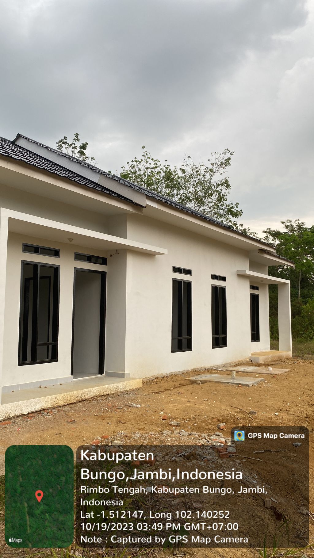 foto posisi tengah perumahan TROPIKANA RESIDENCE