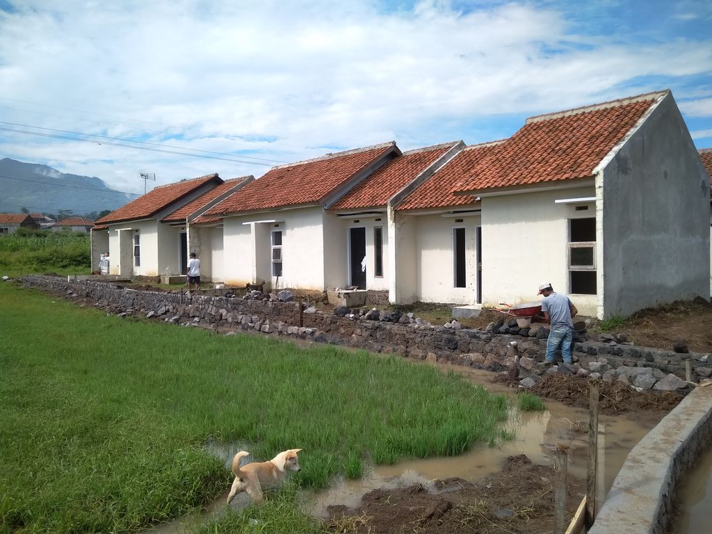 foto denah rumah tipe 24/72 perumahan Bandrek Indah